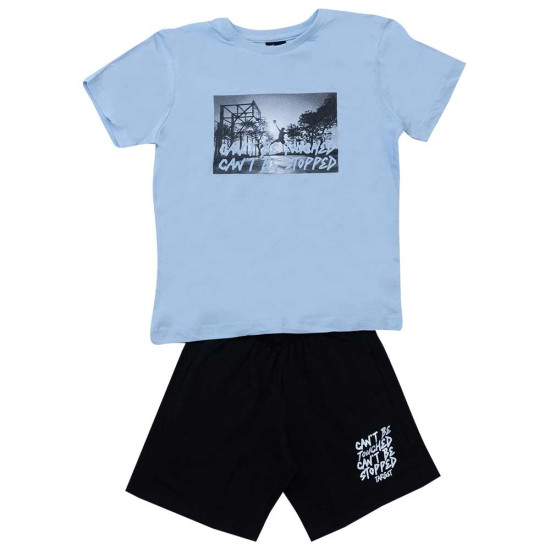 Target Παιδικό σετ Boy's T-Shirt & Shorts Single Jersey Set "Basket" Target Παιδικό σετ Boy's T-Shirt & Shorts Single Jersey Set "Basket"